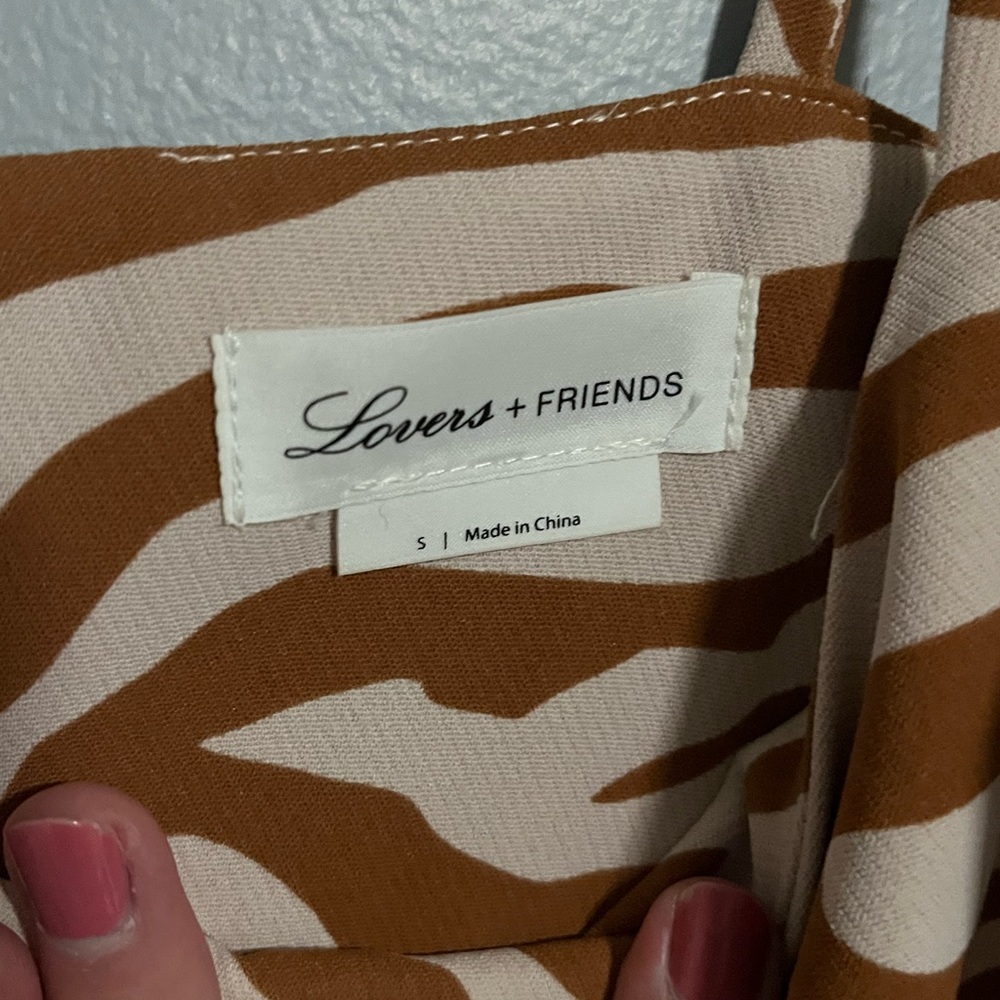 Revolve Zebra Ruffle Mini Dress - Picture 5 of 8